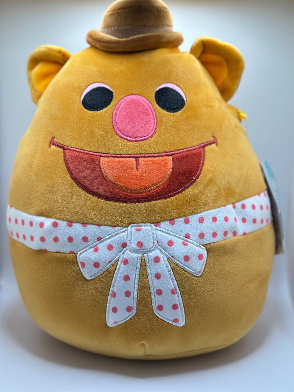 Disney Muppets Fozzie Bear Squishmallow Plush 12 Soft Toy With Tags